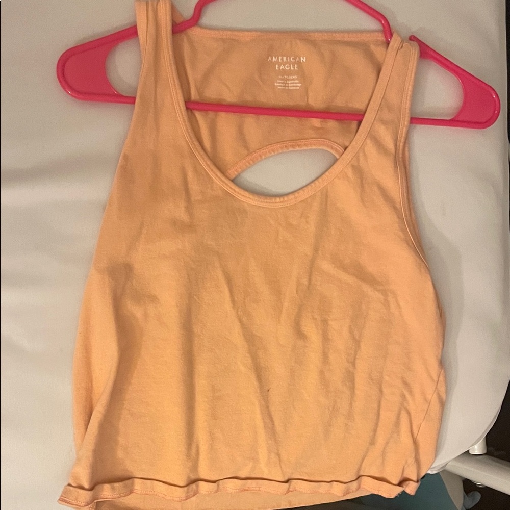 American Eagle Outfitters Coral Tank Top